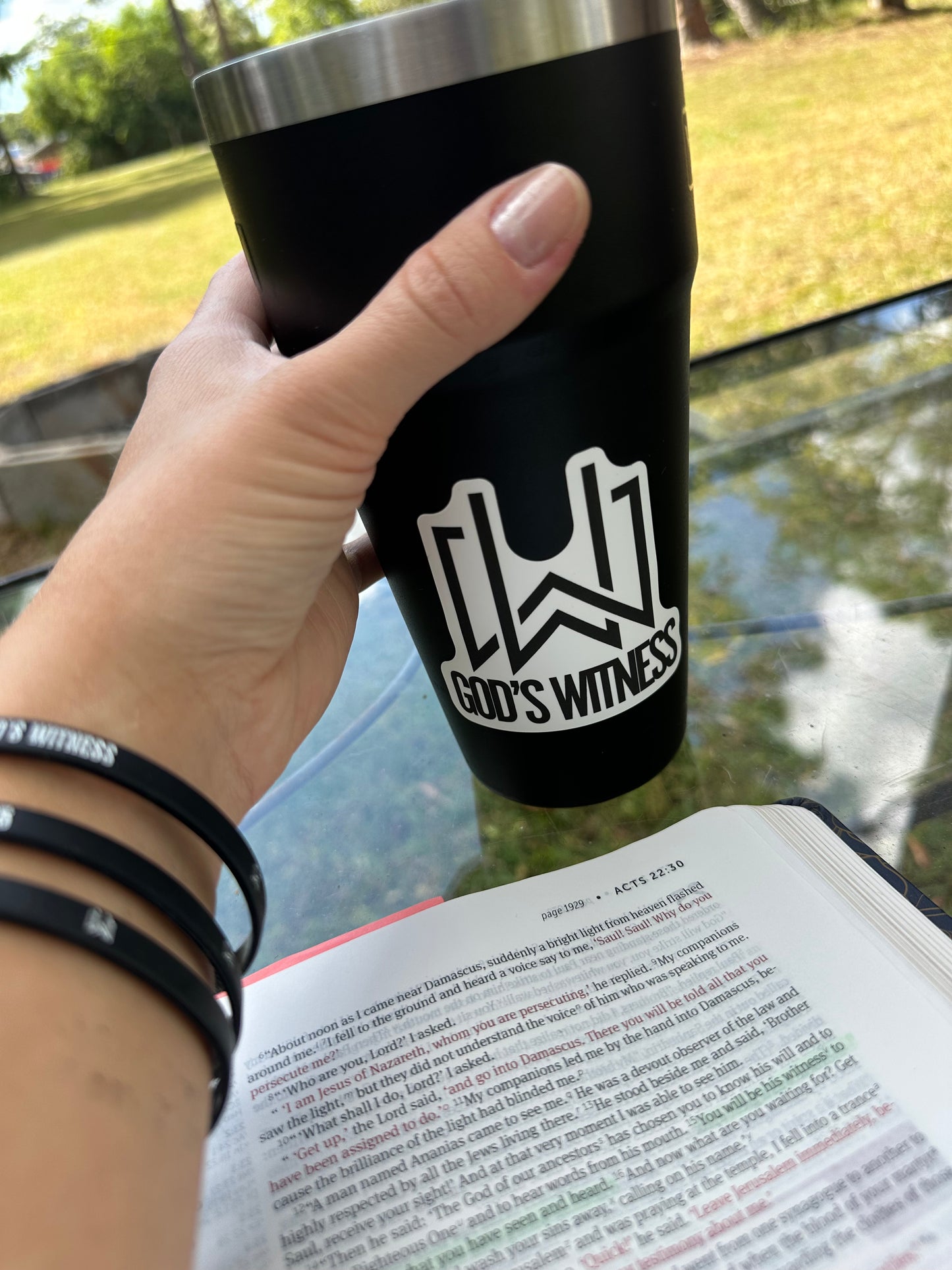 GOD'S WITNESS STICKER