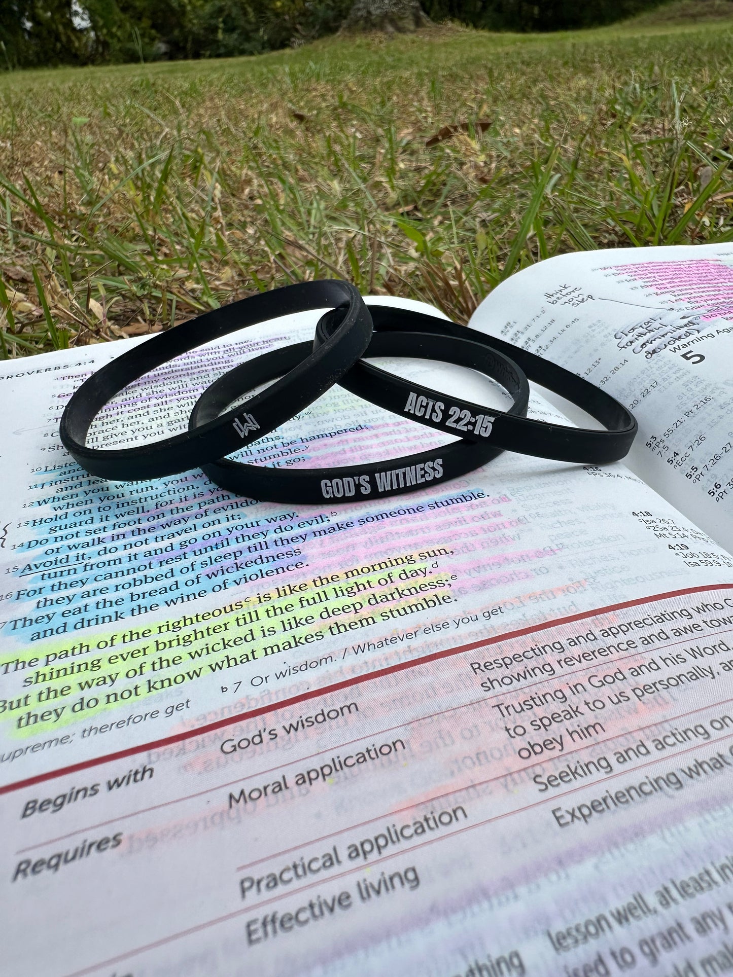 GOD'S WITNESS BRACELET