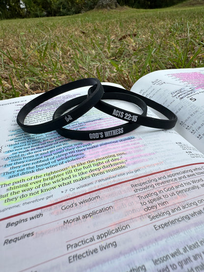 GOD'S WITNESS BRACELET