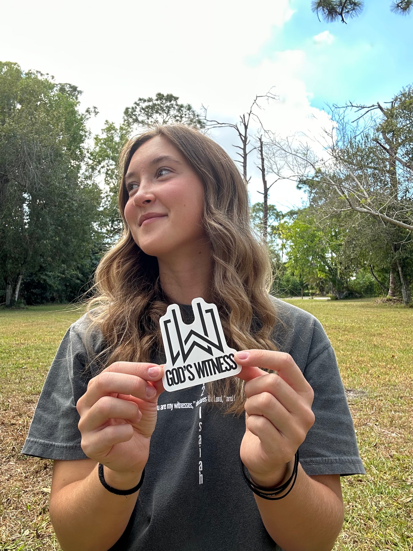 GOD'S WITNESS STICKER